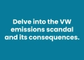 Volkswagen emissions scandal